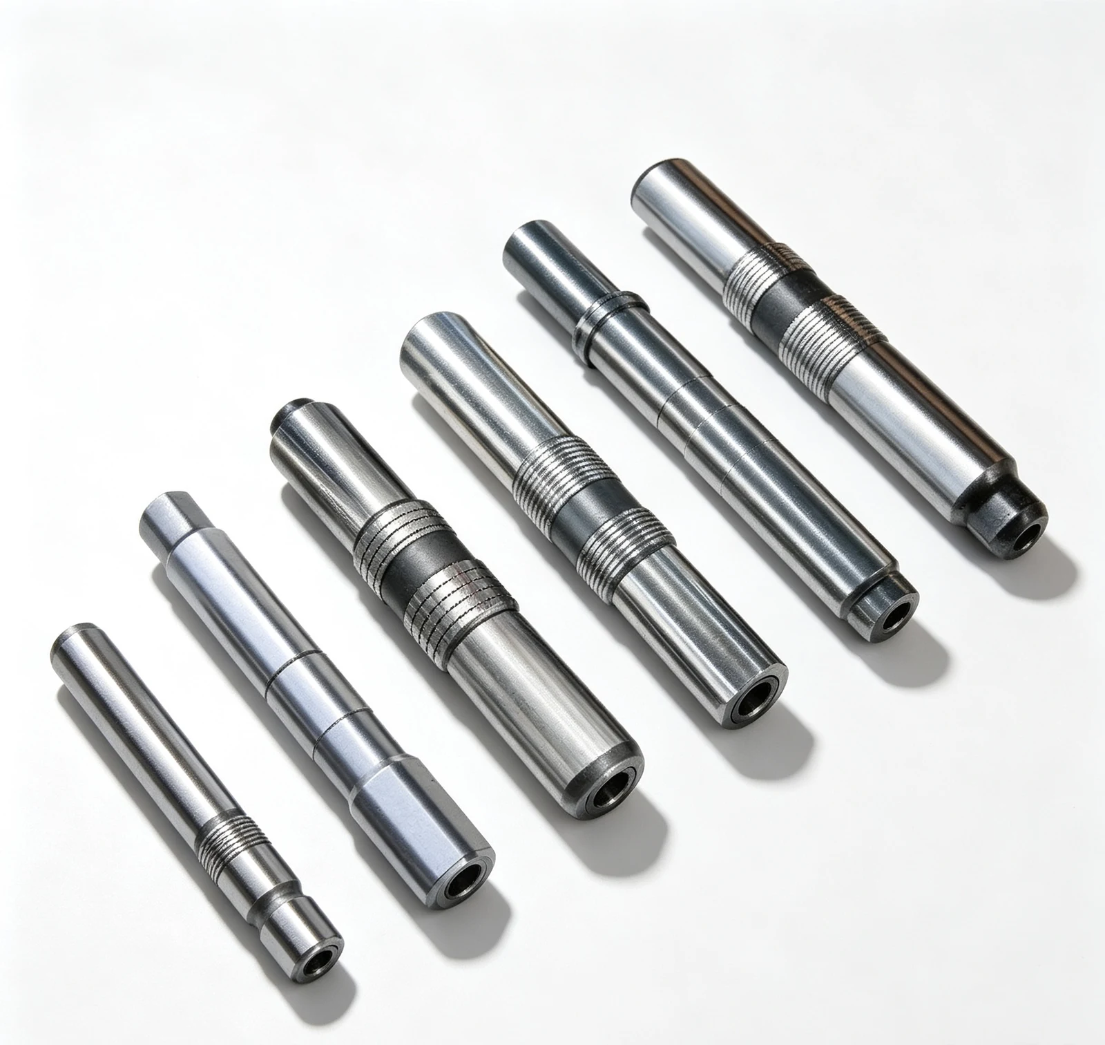Hydraulic breaker pistons