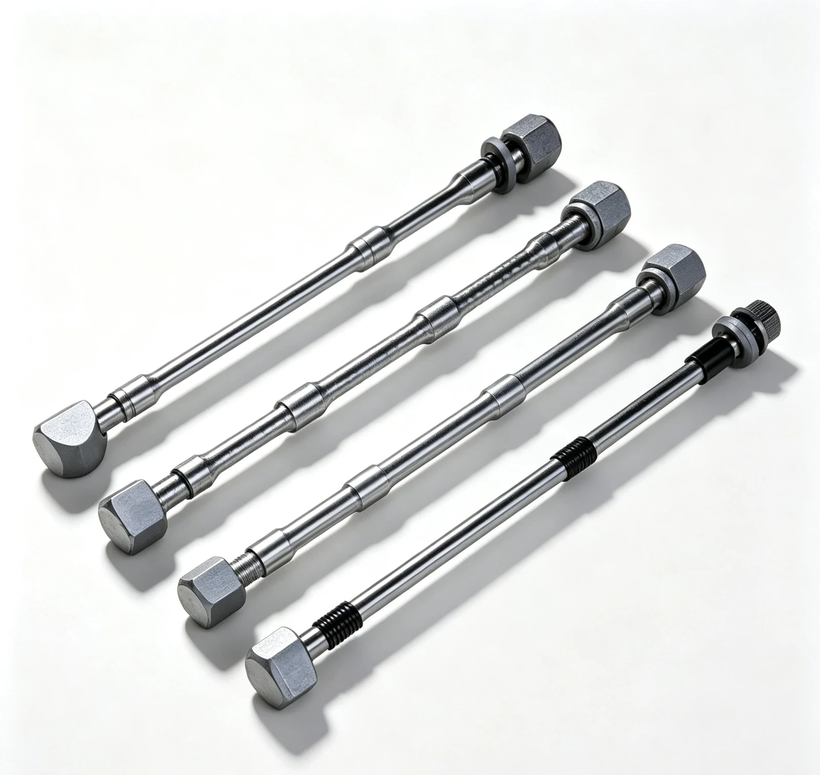 Hydraulic breaker through bolts